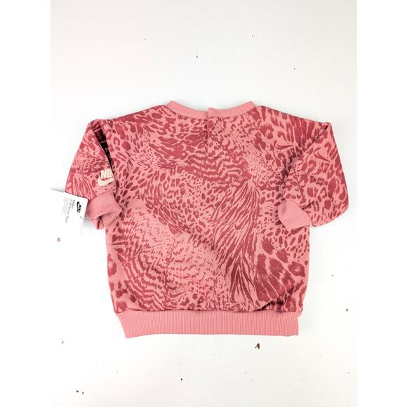 Nike Baby Girl 12 Months Crew Sweatshirt & Leggings Set - Picture 4 of 6